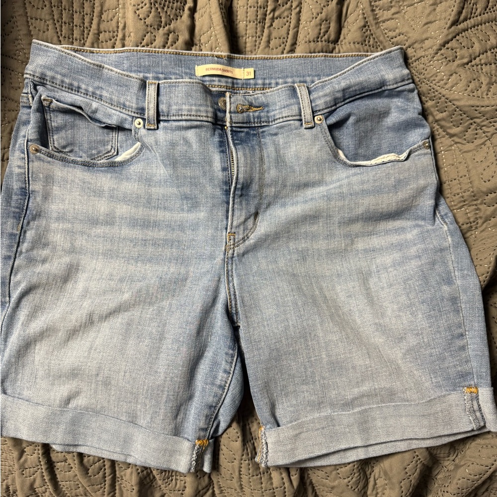 Levi's Blue Jean Shorts Vintage Look